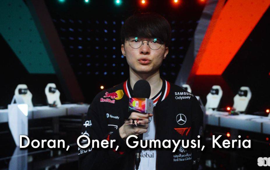 Faker认爲(wèi)T1四名队友是最(zuì)强的LOL選(xuǎn)手