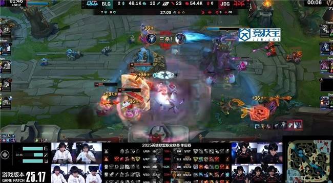 LPL:BLG讓(ràng)二追(zhuī)三力克JDG