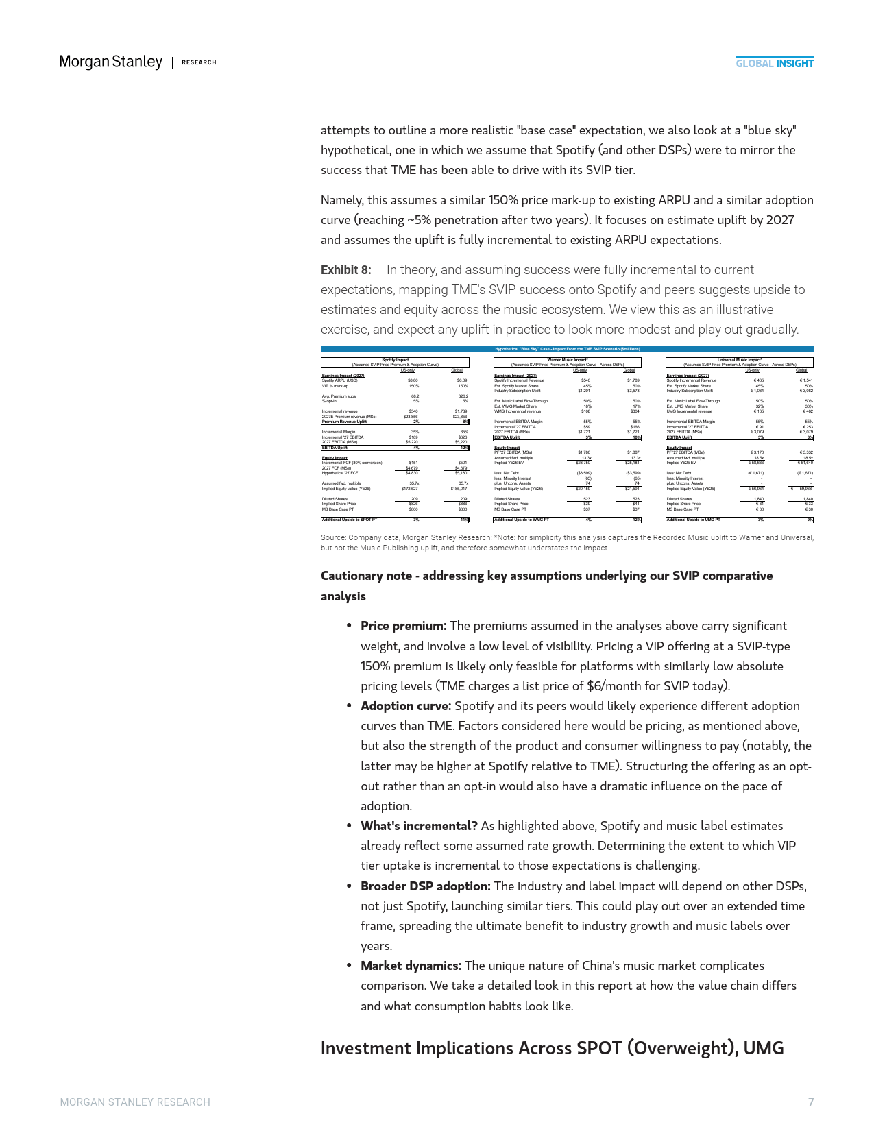 2025年中國(guó)流媒(méi)体音(yīn)乐市场的高端化机遇报告（英文版）-Morgan Stanley